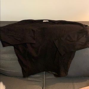 COPY - Zara Knit collection black sweater
